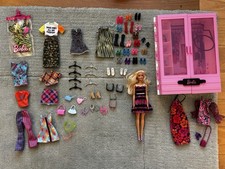 Barbie Wardrobe with Clothes