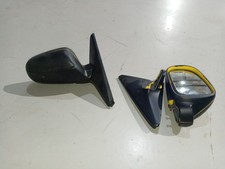 Jordan yellow EK civic mirrors wrapped black