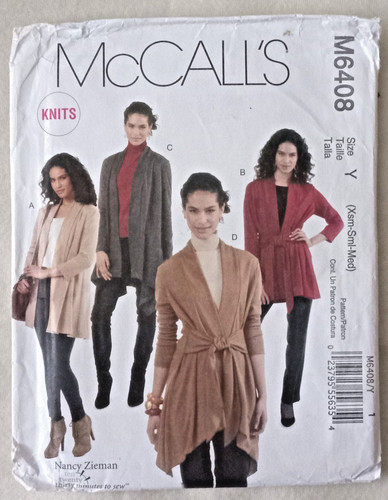 Mccalls 6408 sewing pattern - 6408,