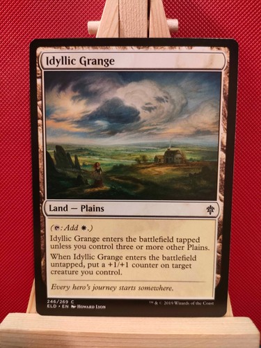 Idyllic grange throne - idyllic, of