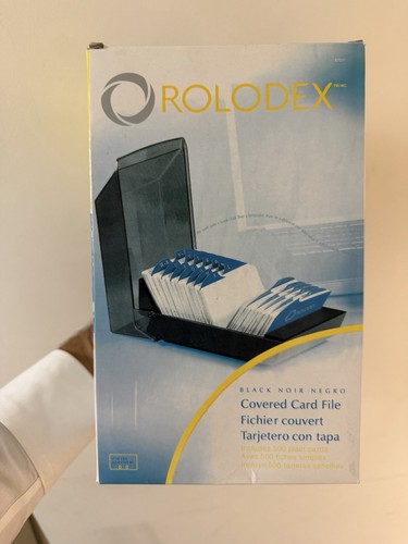 Rolodex card organiser - rolodex,