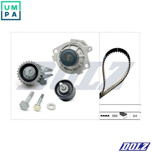 Water pump timing belt kit - pump, &