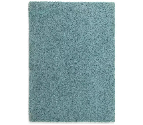 Recycled cosy plain shaggy rug - plain,