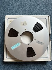 Ampex Audio Mastering 406 Metal 10.5" 1 inch Tape with Metal Spool
