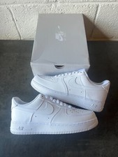 Nike Air Force 1 '07 Low Triple White - Size UK7.5 - Free UK Delivery