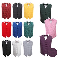 Boys waistcoat bow tie - boys,