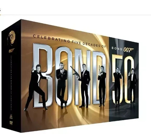Bond celebrating five - bond, 50