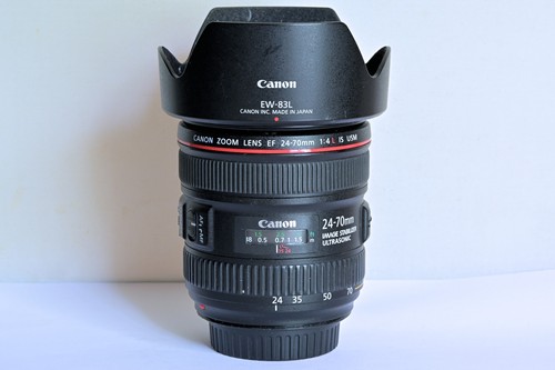 Canon 70mm 4 - 24-70mm, usm