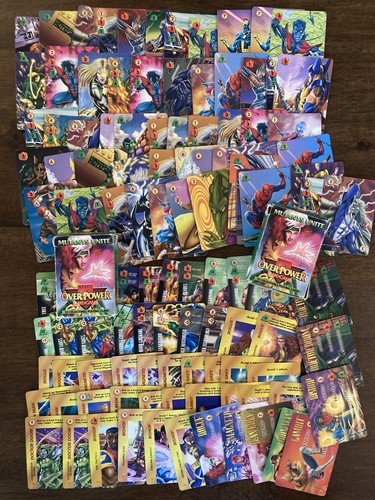 1995 marvel comics overpower - marvel,