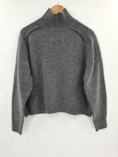 Grey charcoal wool blend - h&m,