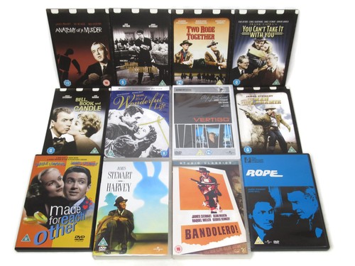 James stewart dvd collection - james,