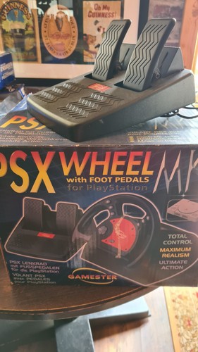 Gamester psx steering wheel - wheel, w/