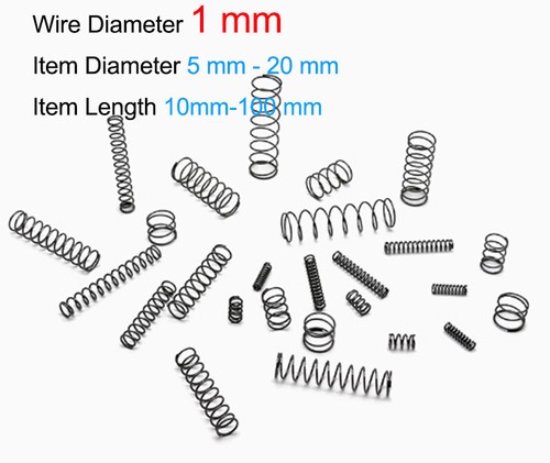 Compression spring steel mm - compression,