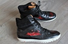 Lloyd black/burgundy genuine