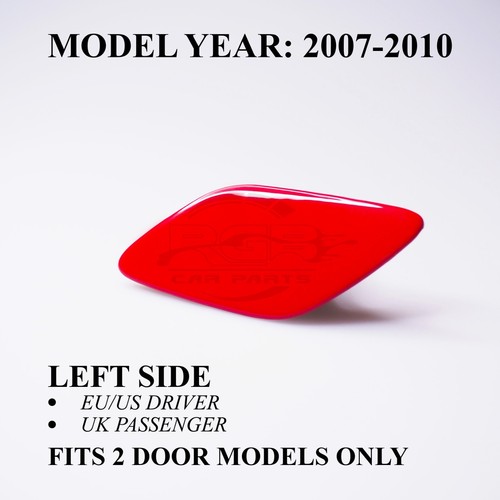 Left headlight washer cover - headlight,
