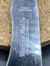 Hallmarked 1977 Sheffield Silver Butter Knife