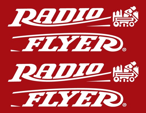 Radio flyer decal set - decal,