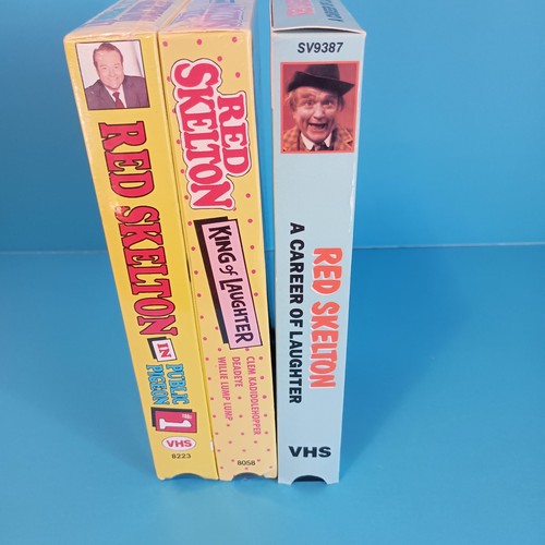 Red skeleton vhs - red, of