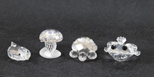 4x Swarovski Crystal Figurines