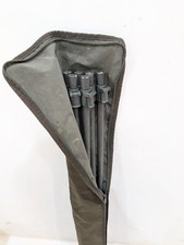 6 x Nash 48 inch telescopic Bivvy Bank Sticks. + Nash Bag