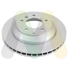 2x Brake Discs Vented For VW