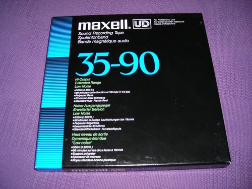 Maxell blank reel - ud, 35-90