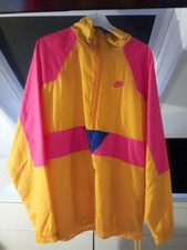Retro Nike Smock In A Pink and