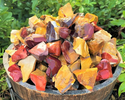 Mookaite rough natural stones - natural,