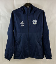 Cardiff City Player Issue Football Jacket 2017/18 Adults Medium Adidas D963