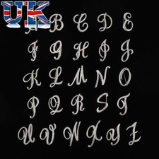 Crystal Letter Brooch 26