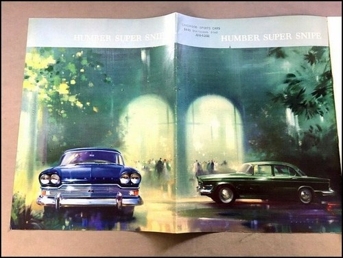 1962 humber super snipe - humber,