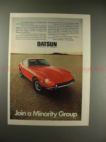 1971 datsun 240 car - 1971, ad