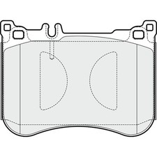 Brake pads set - set, for