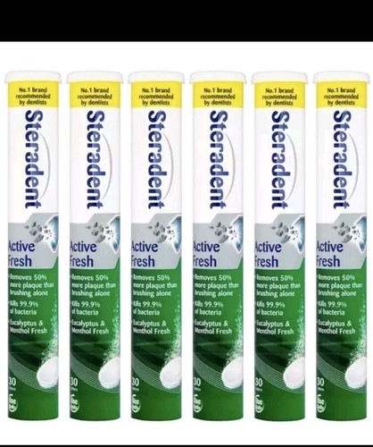 Steradent tablets active - steradent,