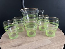 Vintage 1950’s Green Frosted