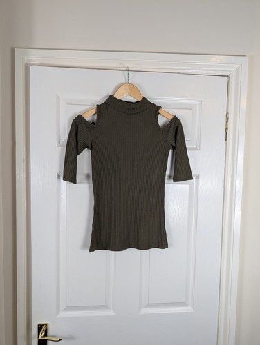 Jennyfer khaki green ribbed - jennyfer,