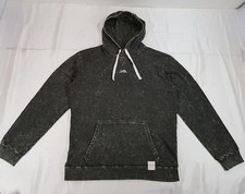 RED BULL LEIPZIG SIZE M MENS GREY ACID WASH PULLOVER HOODIE JUMPER SWEATSHIRT