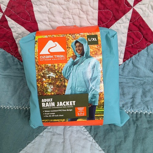 Ozark trail adult rain jacket - ozark,