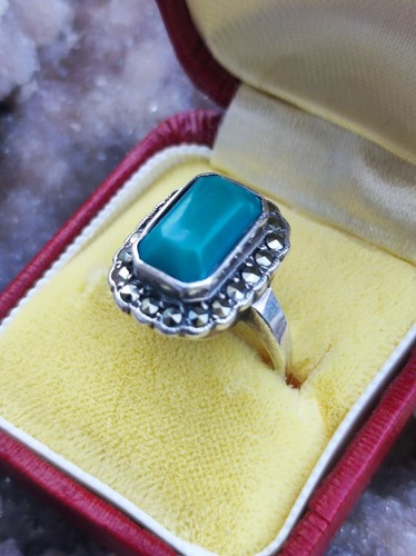 Art deco turquoise - deco, and