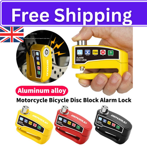 Motorbike security disc lock - disc,