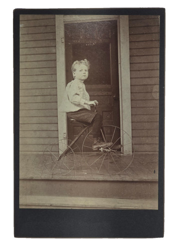 Antique cabinet photo - cabinet, child