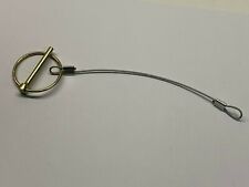 2 x 4.5 mm lynch pins and wire