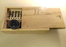 Post Office Royal Mail GPO Date Stamp Hand Stamper & Box Die Heathrow M.S.P.O T2