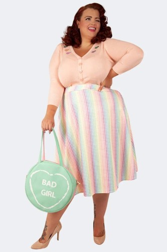 Courtney gingham skirt voodoo - courtney,