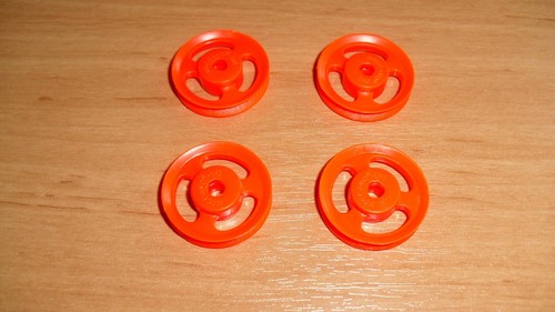 Meccano four pulley - meccano,