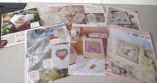 Cross Stitch Charts x 6 - Wedding Themed Magazine Charts