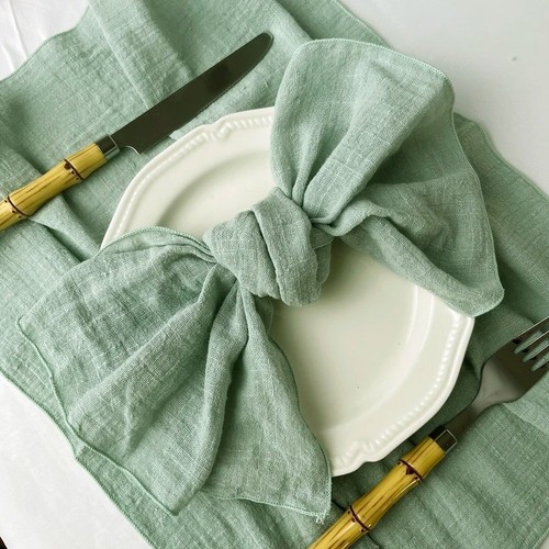 Cotton gauze napkins set - of, 6
