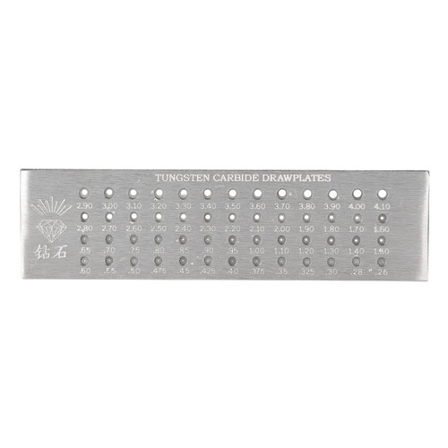 Wire drawplate round - drawplate,, 52