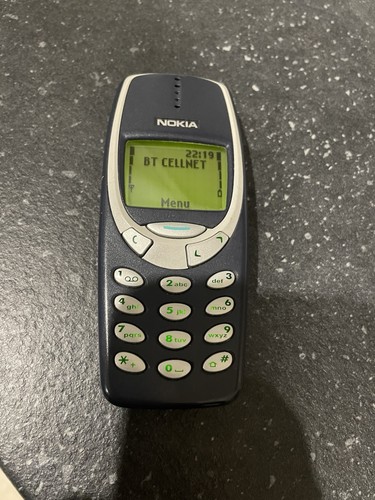 Nokia 3310 phone - nokia, blue