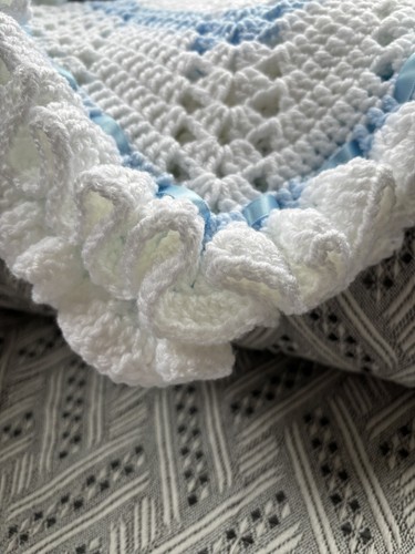 Hand crochet baby - hand,